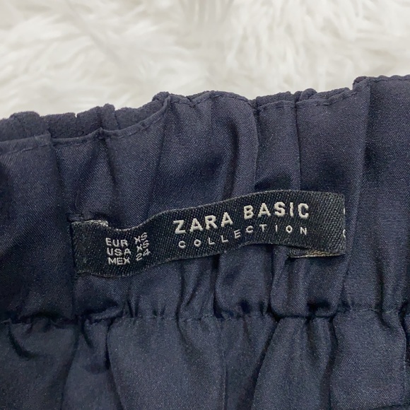 Zara Black Pleated Skirt - Picture 3 of 5